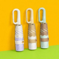 벨솔라 비너그립 투톤 초경량 우양산 미니 컬러암막 5단 양우산