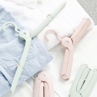 파스텔 멀티 접이식 옷걸이 휴대용 여행