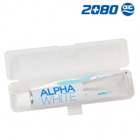 애경 2080ALPHA 치약칫솔 세트 2호(휴대용세트/여행용세트)