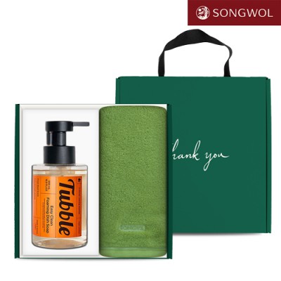 송월 주방세제 기프트세트 04 (컬러풀 170g 1P + 터블 포밍 주방세제 500ml 1P)