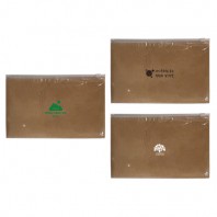 지퍼백/pvc+부직포/포장용지퍼백(S)