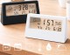 북유럽 모던글라스 시계 온도계 습도계 달력 탁상시계 책상시계 알람시계