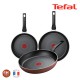 테팔 팬&냄비 PTFE IH 뉴 셰프터치 3종세트 (프라이팬 20cm + 28cm + 30cm) (인덕션 가능)