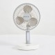 뉴에이커 무소음 탁상용 대용량 C타입 무선선풍기 DTFAN