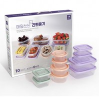 매일쓰는 간편 용기 5호 10종 20p 세트