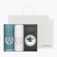 [송월타올] 타올시계선물세트(에이스150g 2p + 욕실시계 1p)+쇼핑백