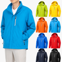 남녀공용 라인지퍼 야간반사 바람막이점퍼 고급 단체 유니폼 S-4XL