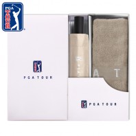 PGA 3단 완전자동 암막 세이프티 우양산+130g면사타올세트