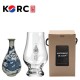 한국전통 K컬쳐 조선 백자청화 위스키잔 노징글라스 양주 니트잔 170ml 1P 선물세트