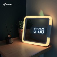 머레이 스퀘어 LED 시계 무드등 TIME24