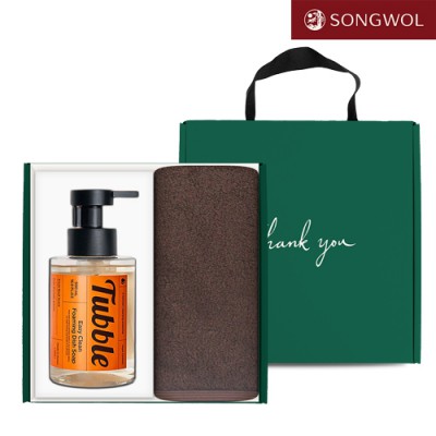 송월 주방세제 기프트세트 06 (헤비무지 190g 1P + 터블 포밍 주방세제 500ml 1P)