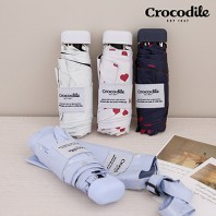 크로커다일 5단 러블리 크로스백 암막 우양산 4color