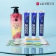 LG 엘라스틴 샴푸 400ml 치약 칫솔 7종 세트