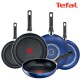 테팔 팬&냄비 PTFE 미드나잇 블루 5종세트 (프라이팬 20cm + 24cm + 26cm + 28cm + 볶음팬 28cm)