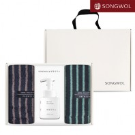 송월 핸드워시 기프트세트 14-1 (호텔컬렉션  스트라이프  솔리드44 220g 2P + 생활공작소250ml 1P)