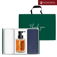 송월 주방세제 기프트세트 05-1 (크라운 180g 2P + 터블 포밍 주방세제 500ml 1P)