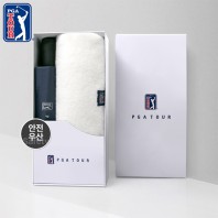 PGA 3단 완전자동 암막 세이프티 우양산+260g코마사타올세트