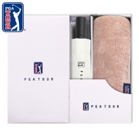 PGA 3단 완전자동 암막 세이프티 우양산+180g모달사타올세트