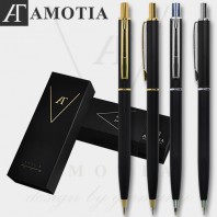 아모티아 네셔매트 금속볼펜&샤프세트