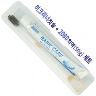 혀크리너칫솔+2080 50g 세트