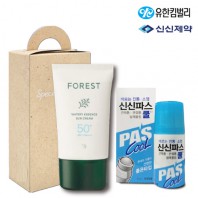 브생건94호(유한킴벌리 에센스선크림+신신제약 롤온쿨연고물파스)