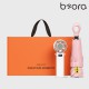 BOR 050 5단 미니 우양산 선풍기세트 (멀티고리+쿨링냉각팬)