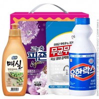 매실300용기 피죤 무균무때 유한락스 4종세트