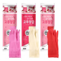 명진 손이 편한 고무장갑 (S/M/L/XL/XXL)