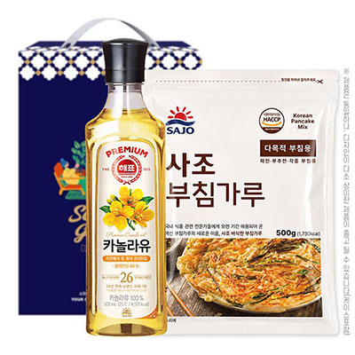 해표카놀라유 사조부침가루 2종세트