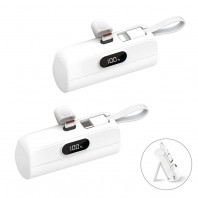 2in1 20W PD 고속 LCD도킹형 보조배터리 EM-75