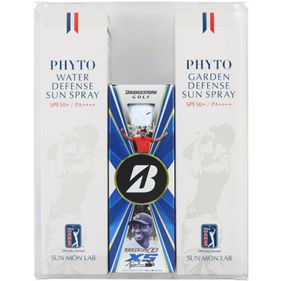 레시피 PGA TOUR 선몬랩 피토 가든 디펜스 스프레이 150ml + 워터 디펜스 스프레이 150ml  + 브릿지스톤 타이거우즈 골프공3구