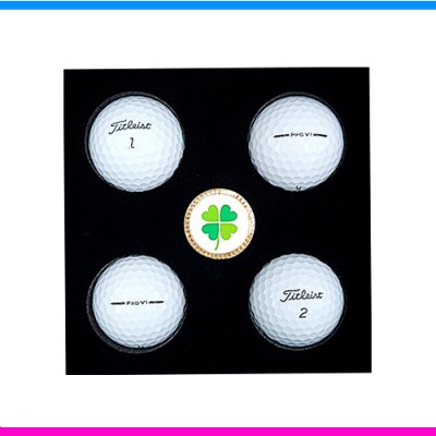 타이틀리스트 pro v1 4구 볼마커세트 (3pc)
