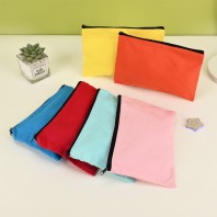 로페리아 휴대용 캔버스 무지 칼라 파우치 12종(0216991)