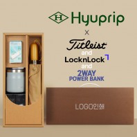 협립 3단60엔티크 고밀도 완전자동우산 +배터리+락앤락 메트로머그+타이틀리스트 골프공 6구-세트