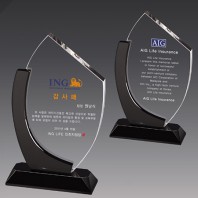 크리스탈 상패 기념패 S8-53-78