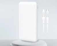 d005 kc안전인증 듀얼 슬림 보조배터리 5핀 8핀 C핀 10000mAh