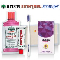 유시몰 유덴트세트 16호(치약20g+알칫솔1개+가글15ml+크리넥스아로마휴지)
