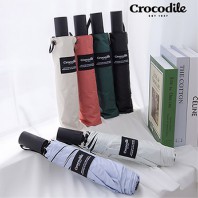 크로커다일 3단 더블랙 스텝 암막 전자동 우양산