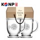 한국전통 K컬쳐 곤룡포 클래식 글라스 머그컵 440ml 2P 선물세트