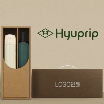 협립3단55 8K 완전자동 280T 고밀도 우양산 +락앤락슬림핏 원터치텀블러-세트