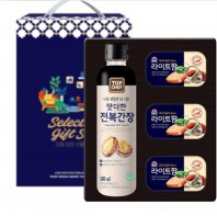 전복간장500ml+사조 스팸세트 햄세트 명절선물