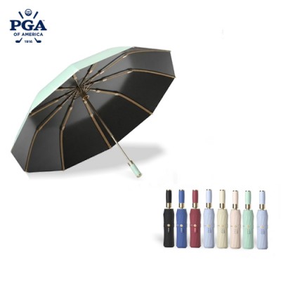 PGA 암막 파스텔 10K 3단전자동 양우산(0216582)