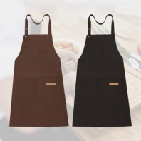 다올 한쪽 끈조절 바리스타 방수앞치마 P2512