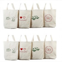 캔버스면 10수 기본형 에코백(소/중/대)