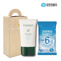 브생건100호(유한킴벌리 에센스선크림+크리넥스 쿨링물티슈)