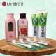 LG생활건강 샴푸 바디워시 치약 칫솔 7종 세트