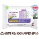 전도용 에코닉 생분해 화이트 라벨형 물티슈 40g (25/30매)