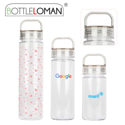 [보틀로만] 에코젠 투명 핸디보틀 350, 500, 700ml(네오프렌 파우치 무료증정)