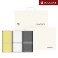 [송월타올] 송월 레일 40 (130g) 3P 타올세트