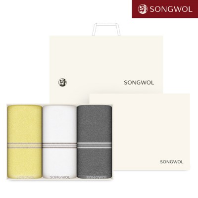 [송월타올] 송월 레일 40 (130g) 3P 타올세트